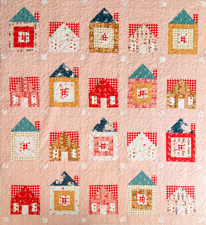 PREORDER Tulip Time Farmhouse Quilt Kit by Sharon Holland for Art Gallery Fabrics