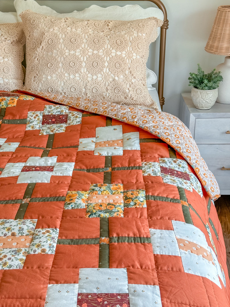 Prairie Sundrop Quilt Kit featuring Heirloom by Sharon Holland for Art Gallery Fabrics