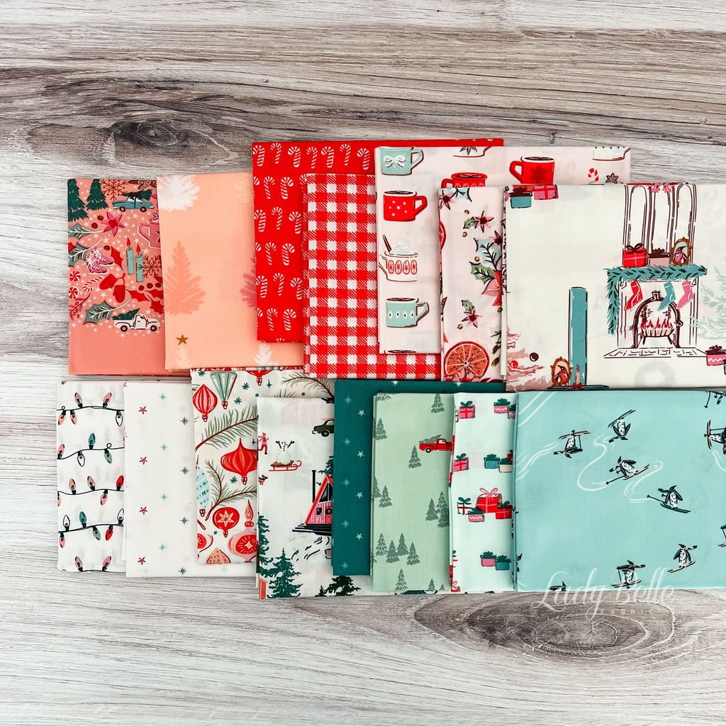 Christmas in the Cabin by Art Gallery Fabrics Fat Quarter Bundle