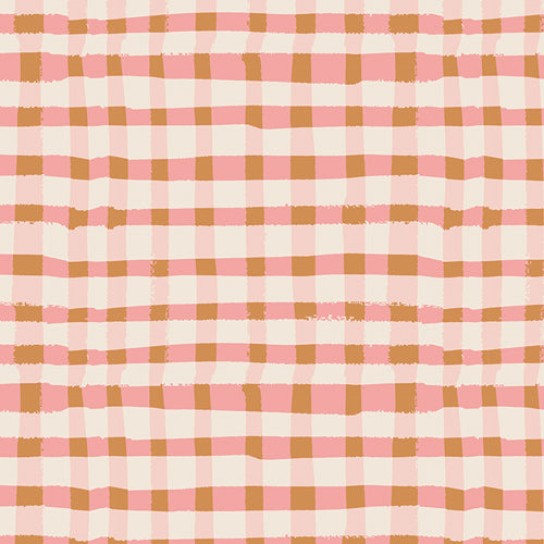 Plaid of my Dreams Blush in Flannel by Maureen Cracknell for Art Gallery Fabrics