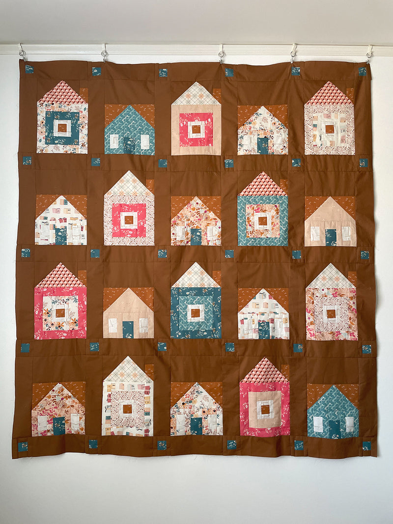 Bookish Sweet Home Quilt Kit by Sharon Holland