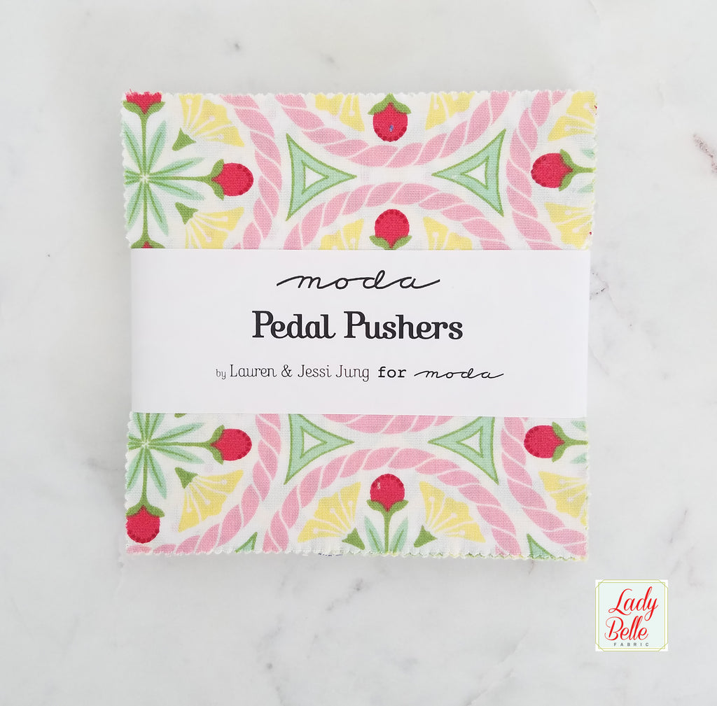 Pedal Pushers by Lauren and Jessi Jung for Moda Charm Pack