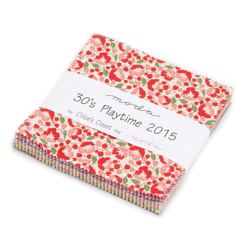 Simply Colorful Junior Jelly Roll by V and Co. for Moda Red