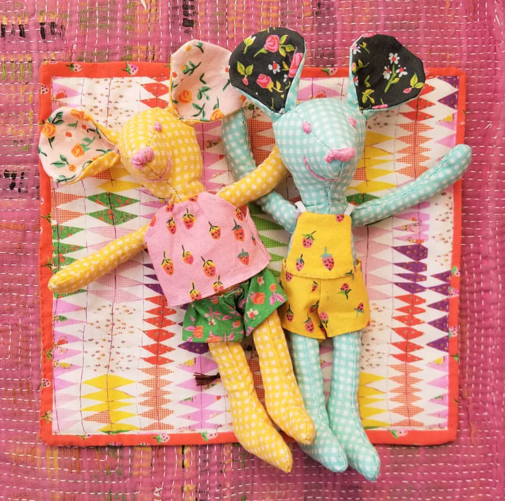Trixie Doll Panel by Heather Ross for Windham Fabrics